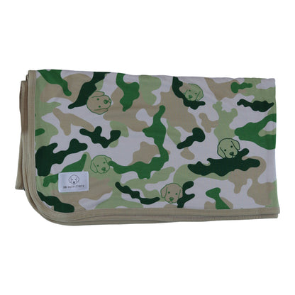 Green Camo Baby & Puppy Matching Set