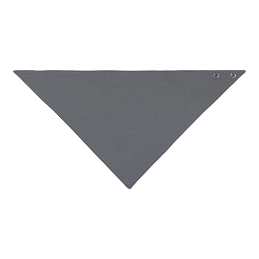 bamboo bib battleship grey