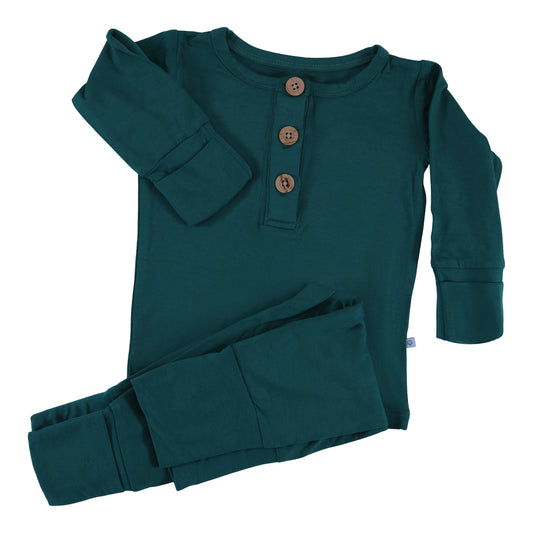 2-Piece top & bottom jungle green