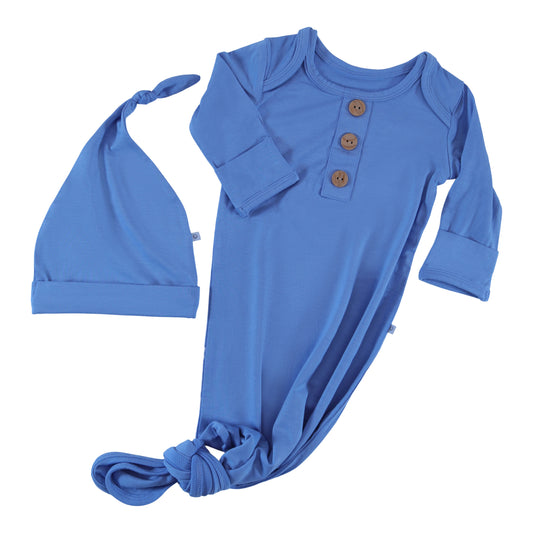 knotted gowns lullaby blue