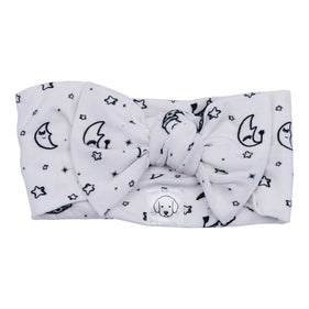 moon and stars obi cutie bow for boy girl