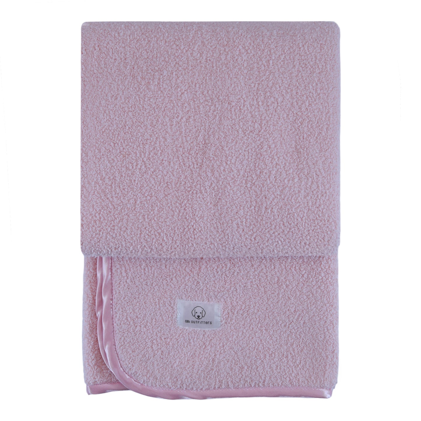 obi cloud cuddle blanket blush pink for girl