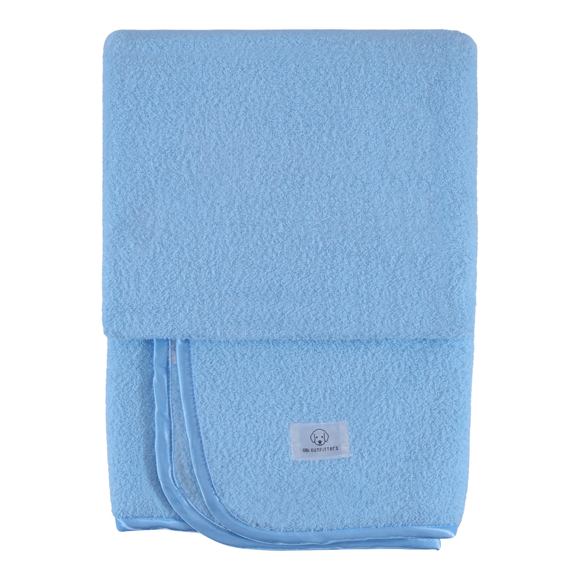 obi cloud cuddle blanket sky blue for baby boy