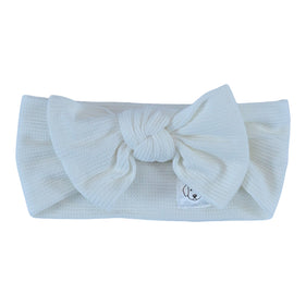 Obi cutie bow creamy ivory