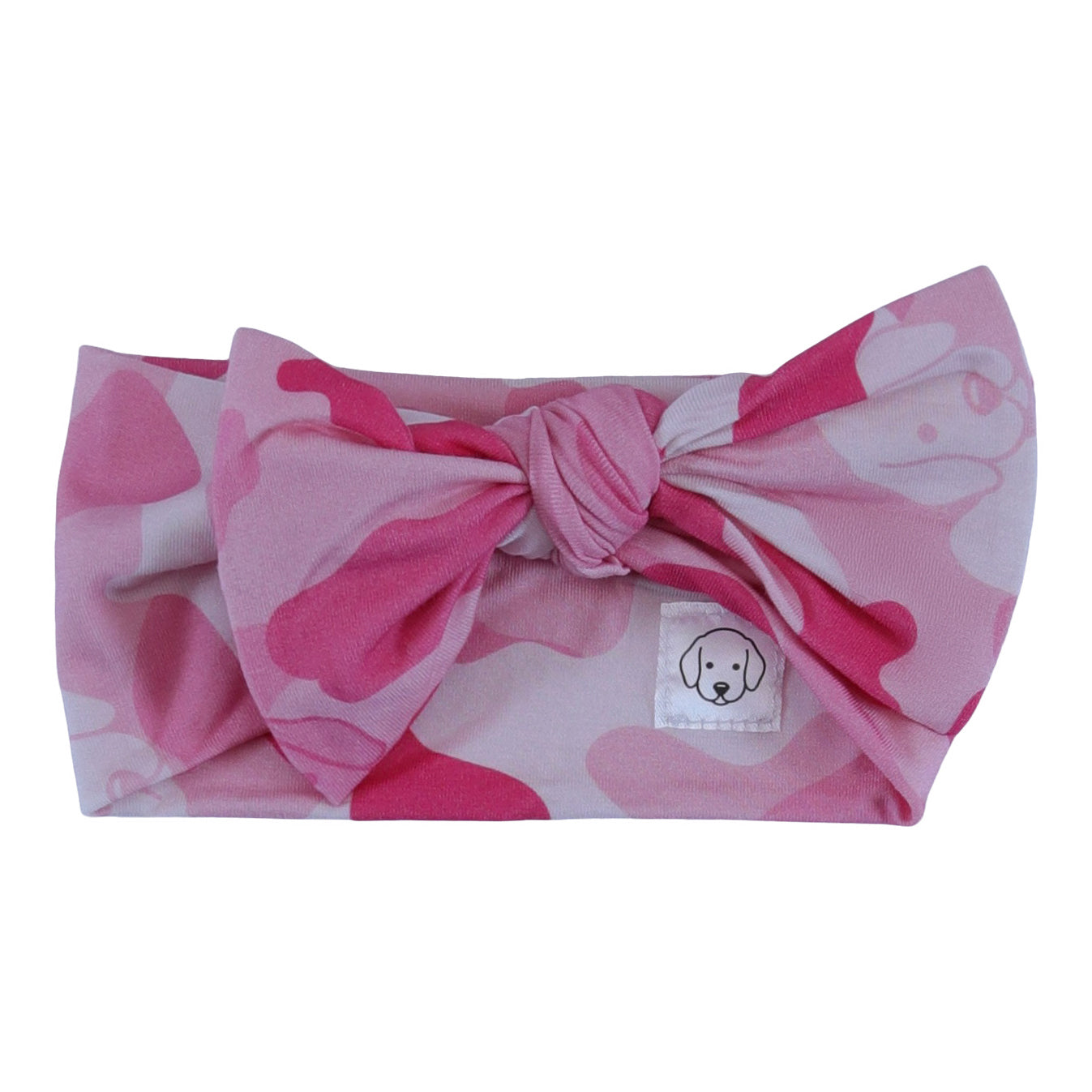 Obi cutie bow pink camo
