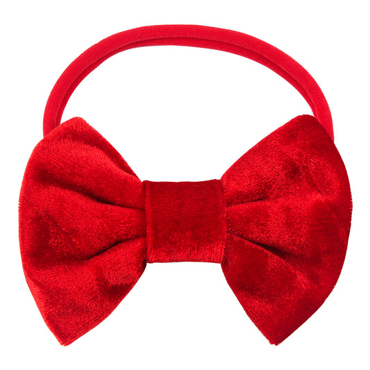 Obi Cutie Velvet Ruby Kiss Bow