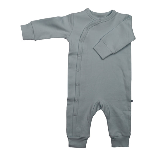 obi organic cotton kimono side snap-skywriting baby girl boy