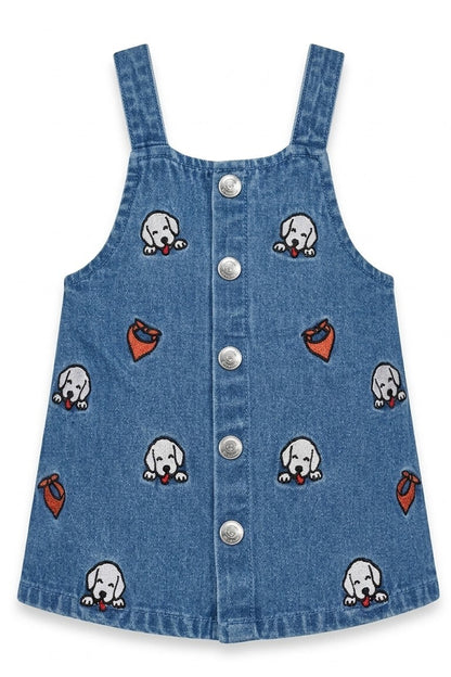 Obi Puppy Love Denim Dress