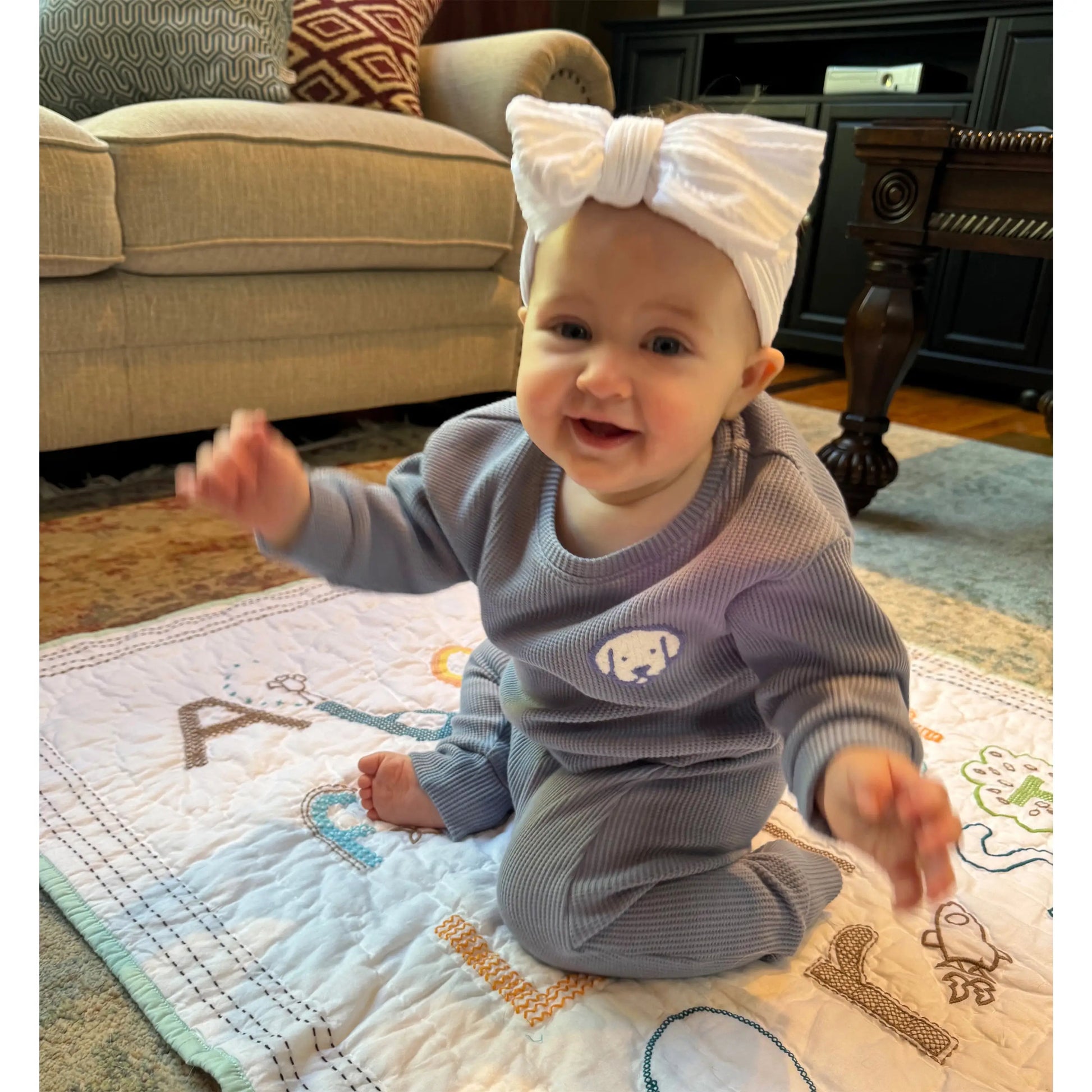 obi waffle knit athletic set