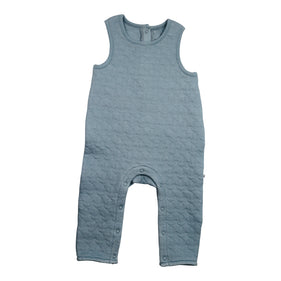 organic cotton quilted baby romper ocean breeze boy girl