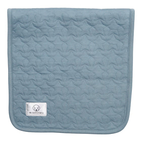 organic cotton quilted burp cloth ocean breeze boy girl