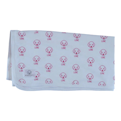 pink obi love baby and puppy set