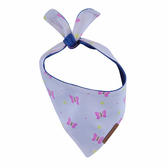 premium puppy bandana butterflies