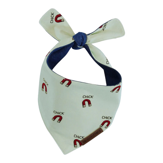 premium puppy bandana chick magnet whimsical collection