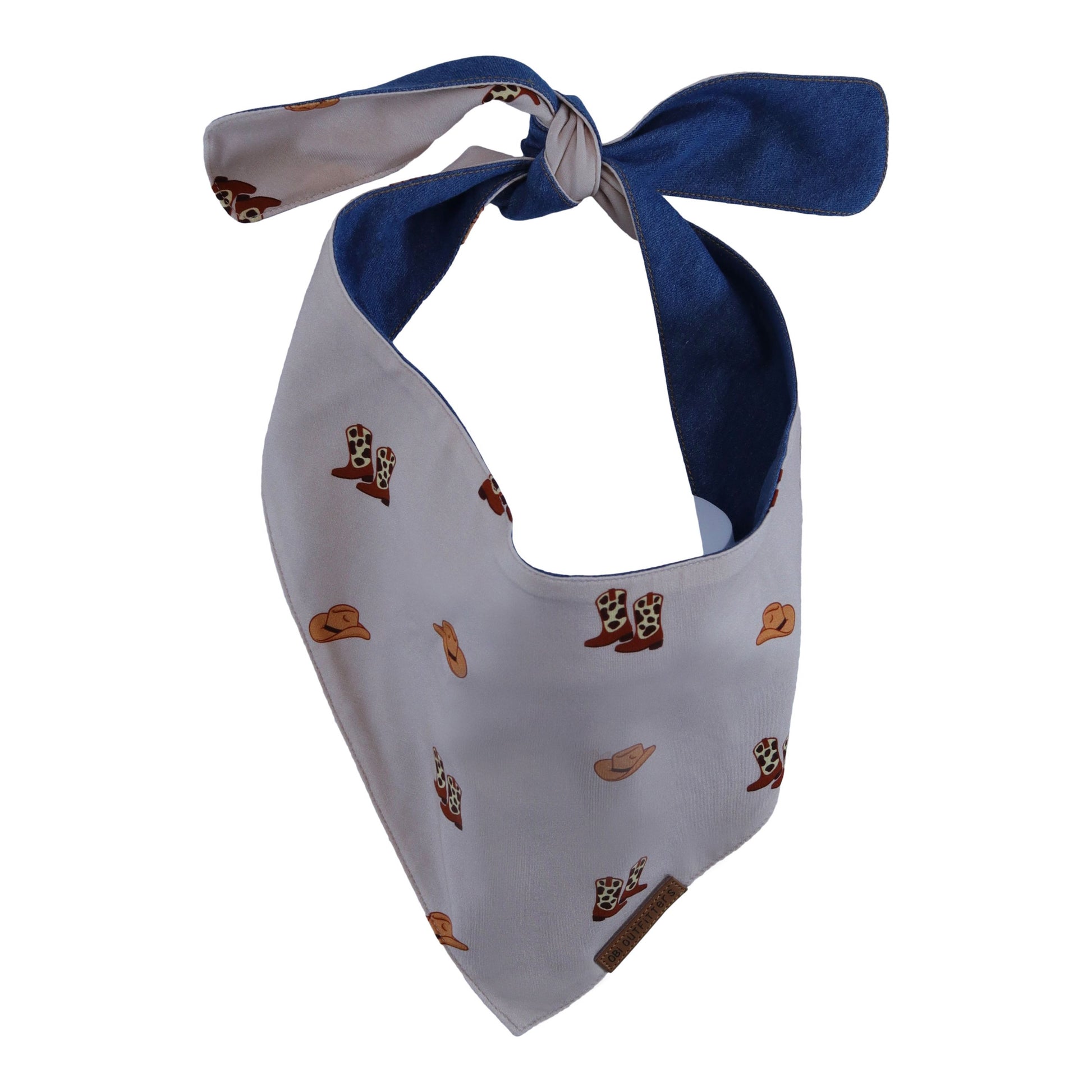 premium puppy bandana cowboy boots & hats