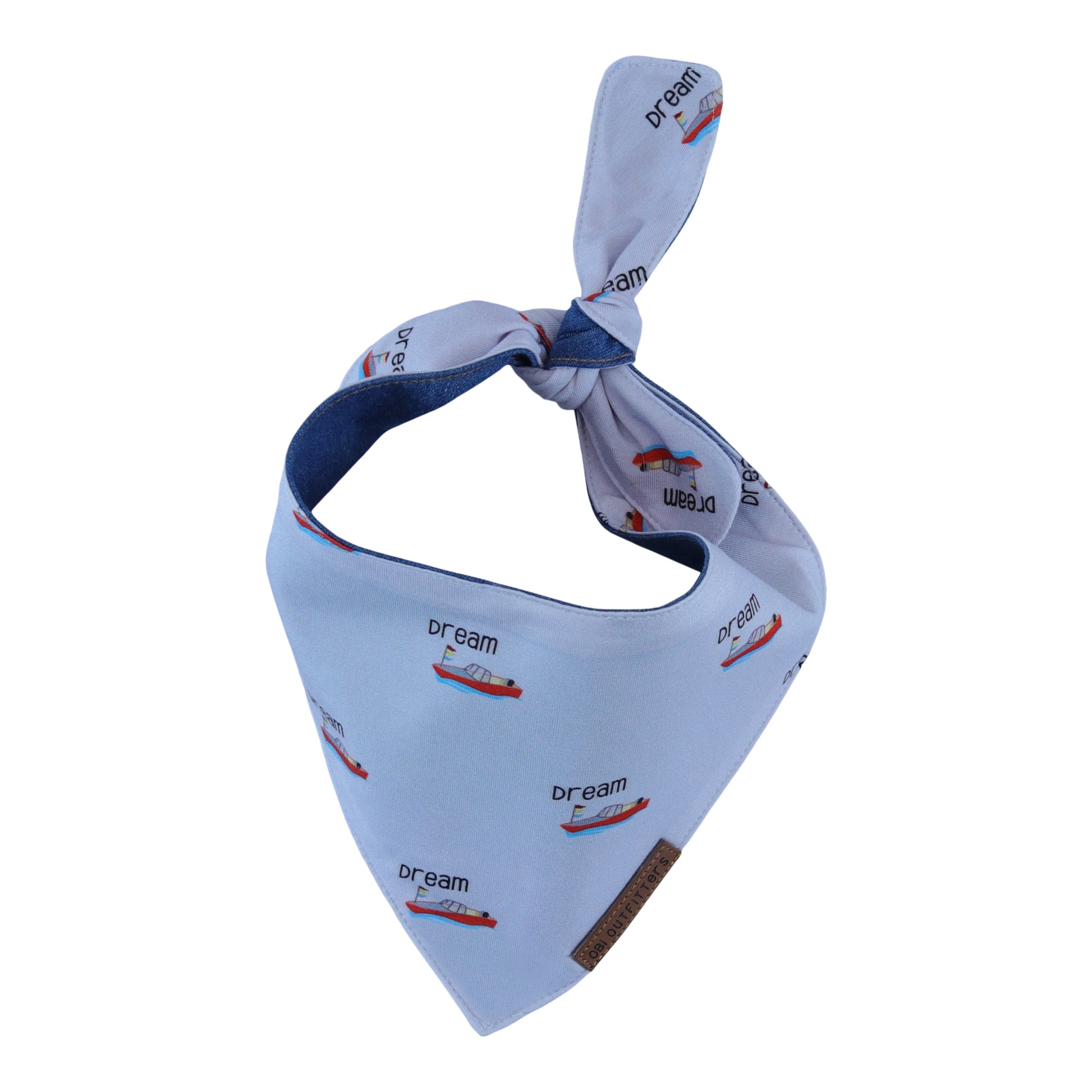 premium puppy bandana dream boat whimsical collection