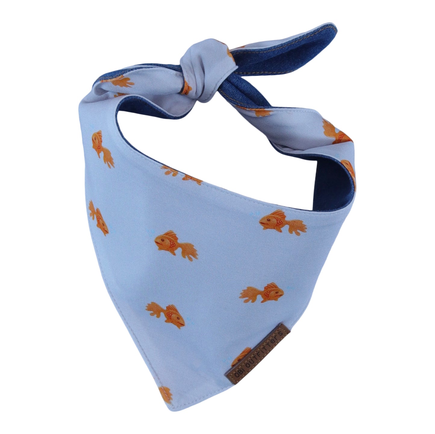 premium puppy bandana gold fish