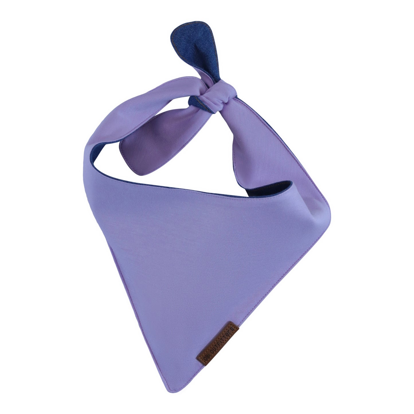 premium puppy bandana lavender frost