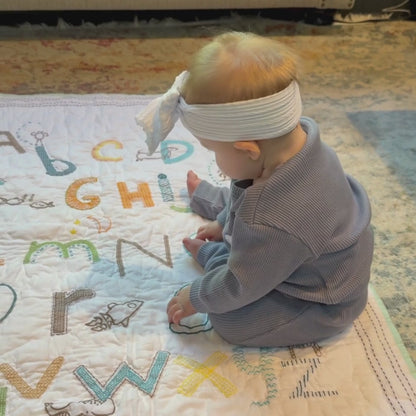 soft heirloom quilt for babies