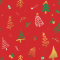 red christmas tree fun