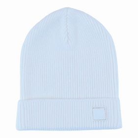 sweet knit baby beanie cream for boy
