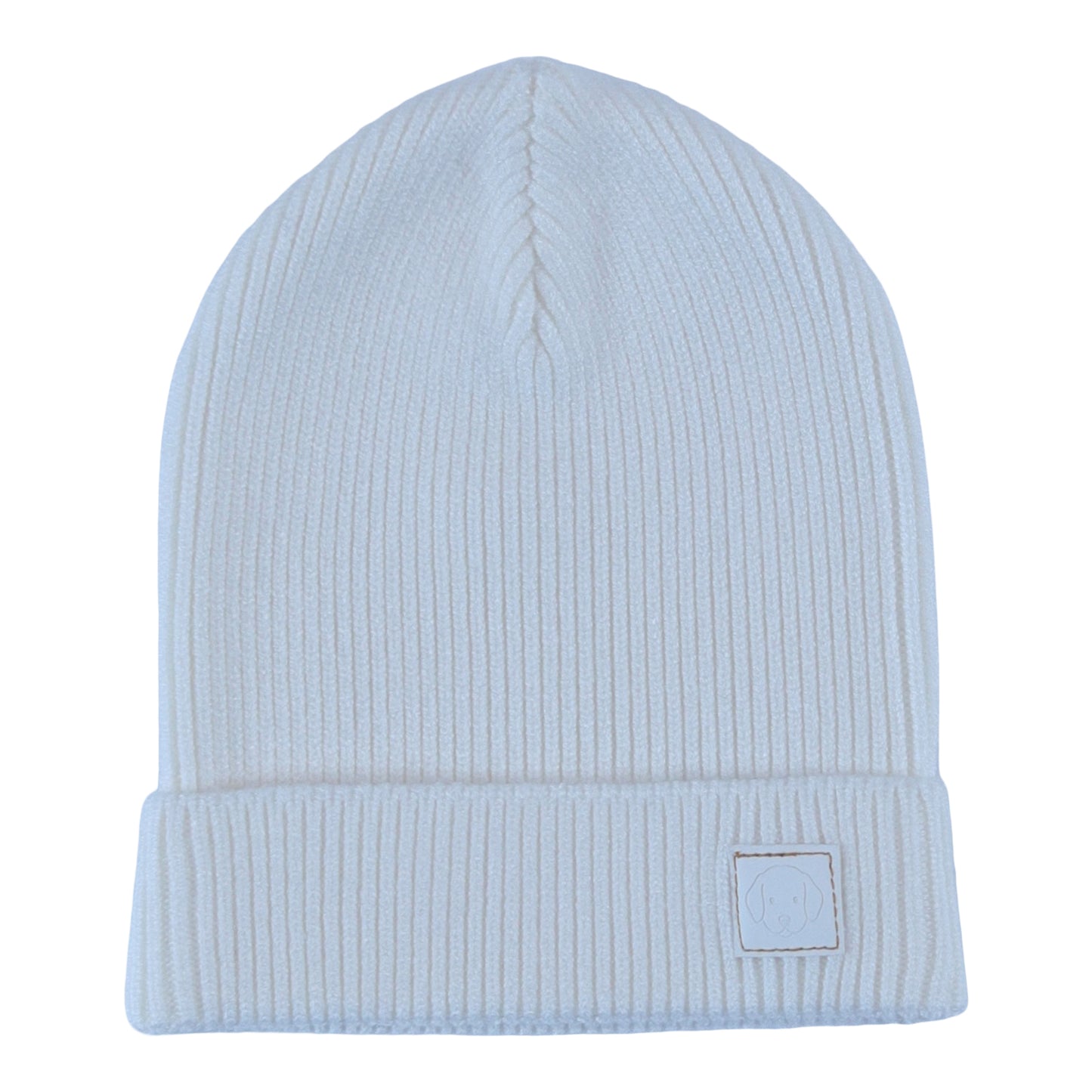 Sweet knit baby beanie Cream