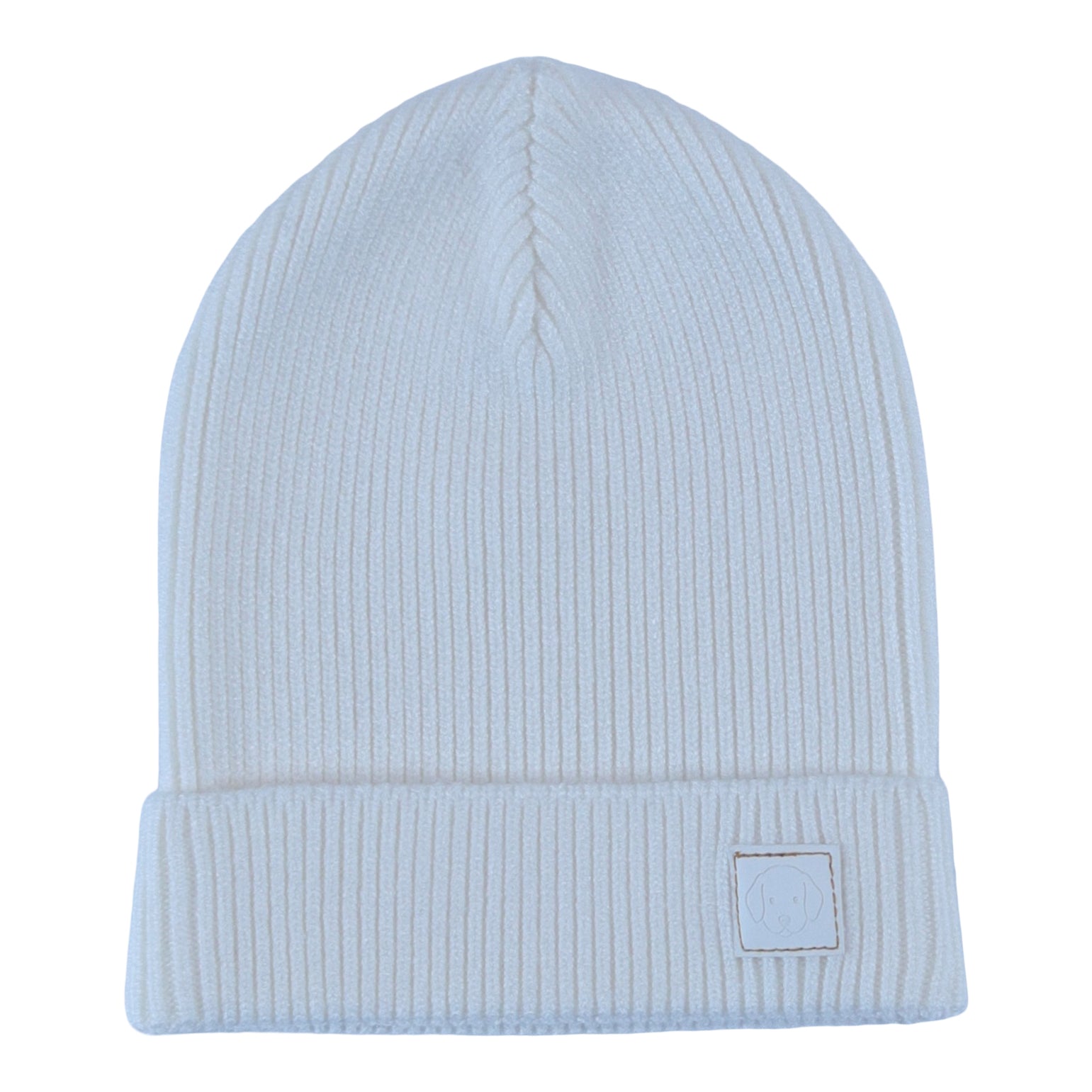 Sweet knit baby beanie Cream