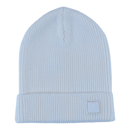 Sweet knit baby beanie Cream