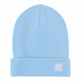 sweet knit baby beanie sky blue