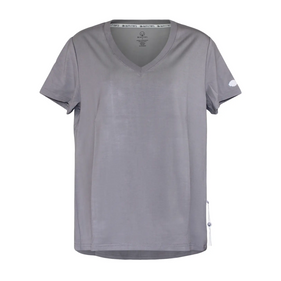 Women Premium Bamboo Together Tee Battleship Grey